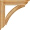 Ekena Millwork Thorton Traditional Rough Sawn Bracket, Western Red Cedar, 6"W x 36"D x 36"H BKT06X36X36THR01RWR - alternate 4